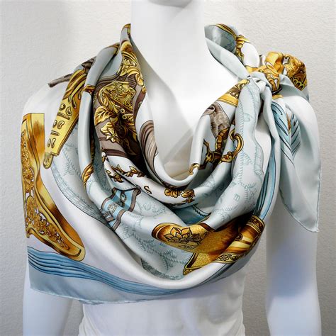 hermes neck scarf blue|list of Hermes scarf designs.